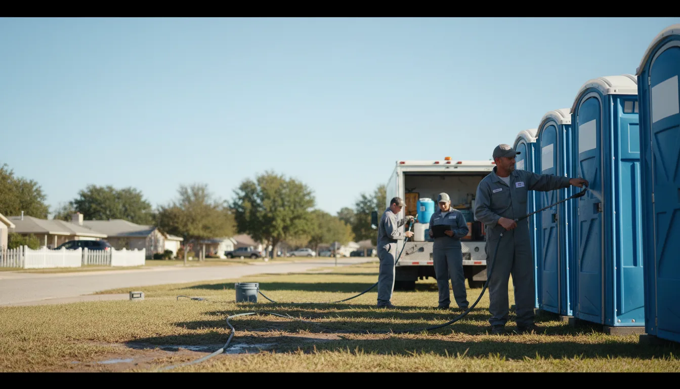 Long-Term Portable Toilet Rental in Melbourne, IA near me